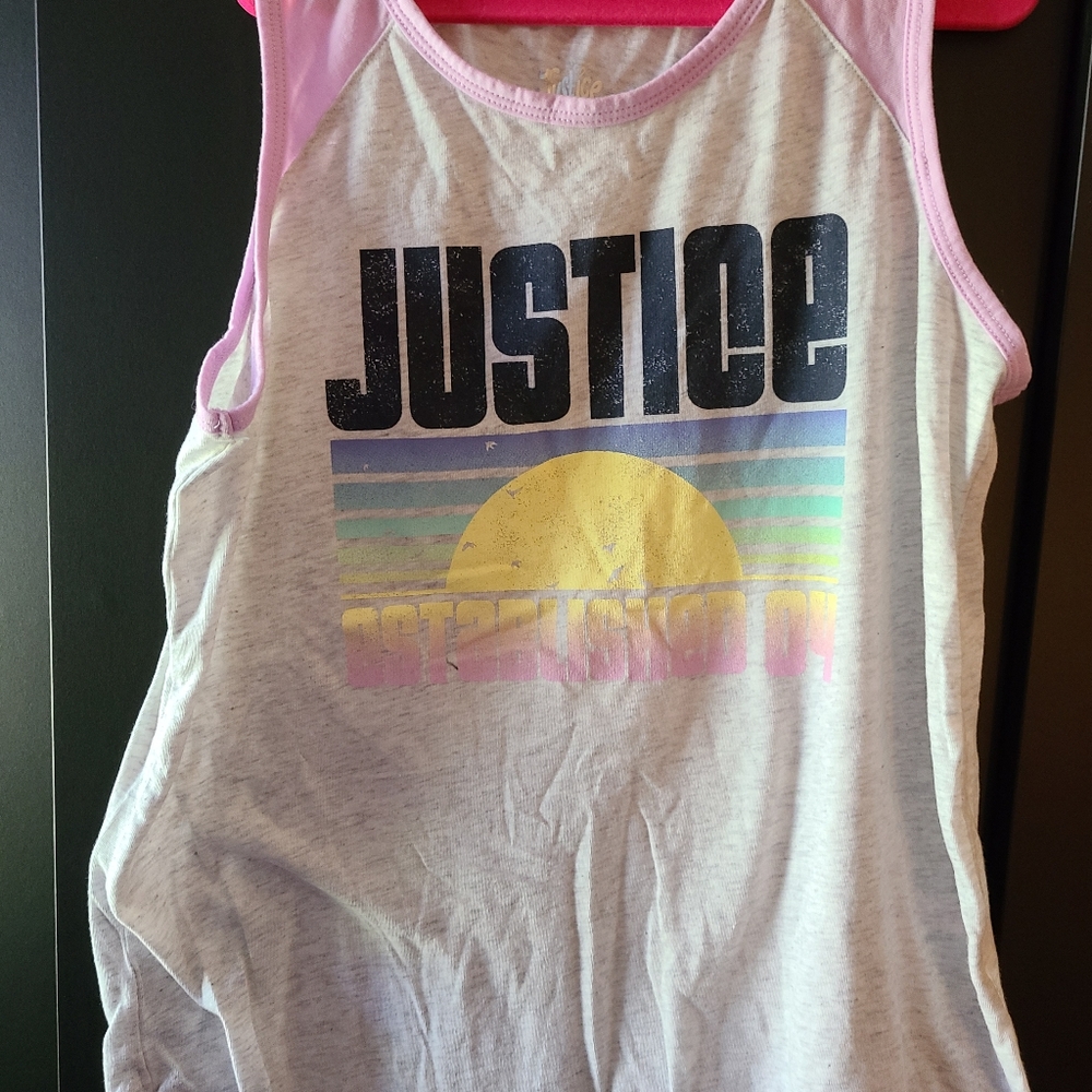 Girls Justice Tank